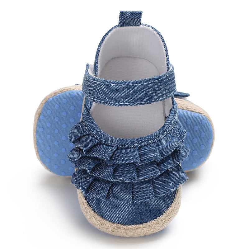 Soft Bottom Toddler Shoes for Baby Girls (0-1 Years)