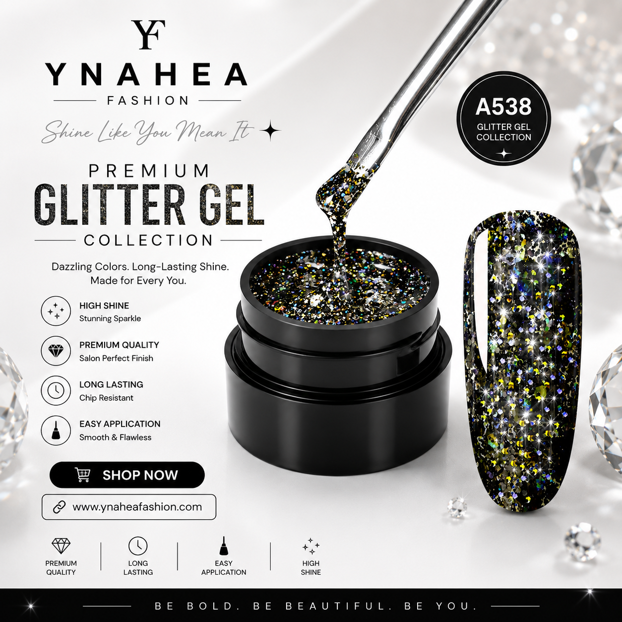 Diamond Gel Nail Polish - New UV Color Gel