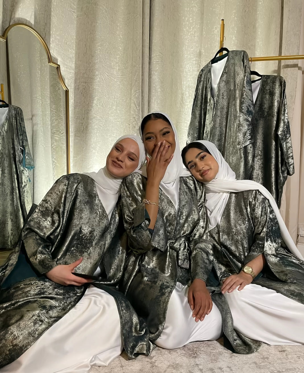 Woman's muslim longe robe
