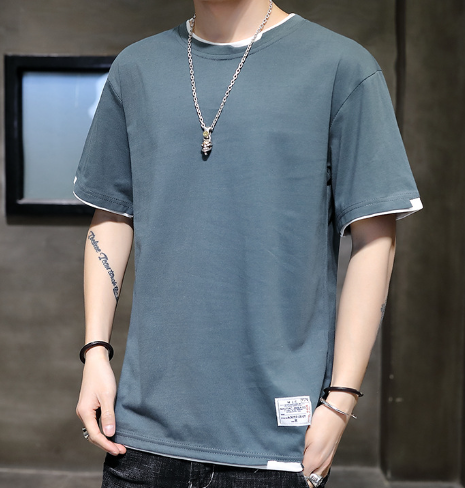 Men's Oversized Short Sleeve T-Shirt - Casual Style