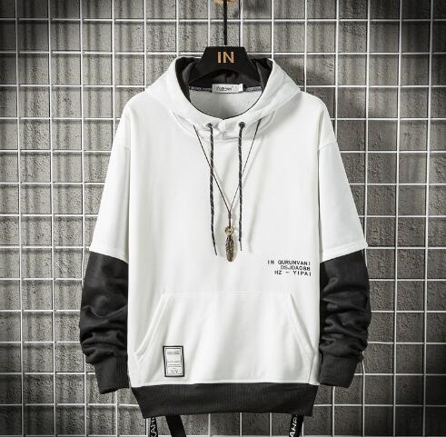 Men's Fashion Korean Style Hooded Sweatshirt Jacket