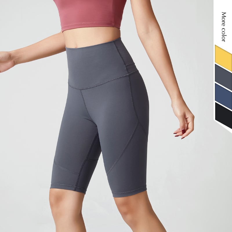 High-Waist Quick-Drying Sports Shorts for Women