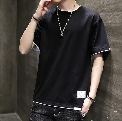 Men's Oversized Short Sleeve T-Shirt - Casual Style