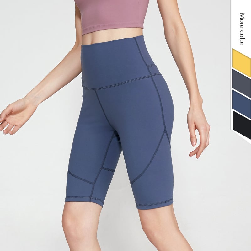High-Waist Quick-Drying Sports Shorts for Women
