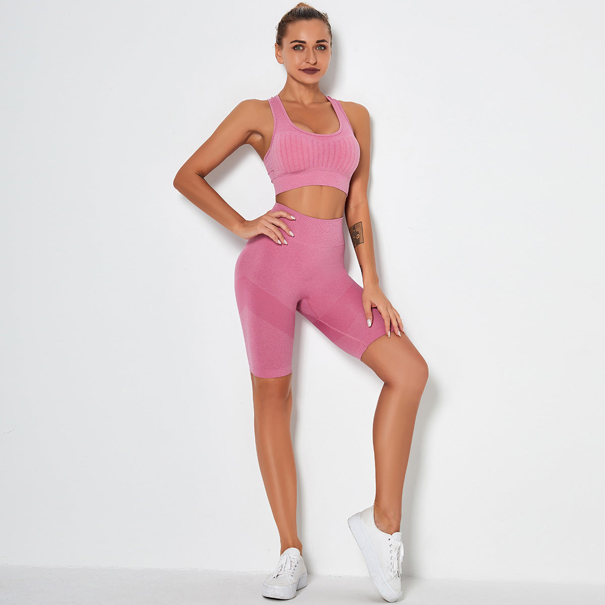 Athletic Women's Yoga Set - Sports Bra & Leggings