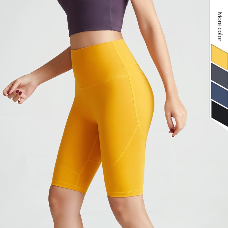 High-Waist Quick-Drying Sports Shorts for Women