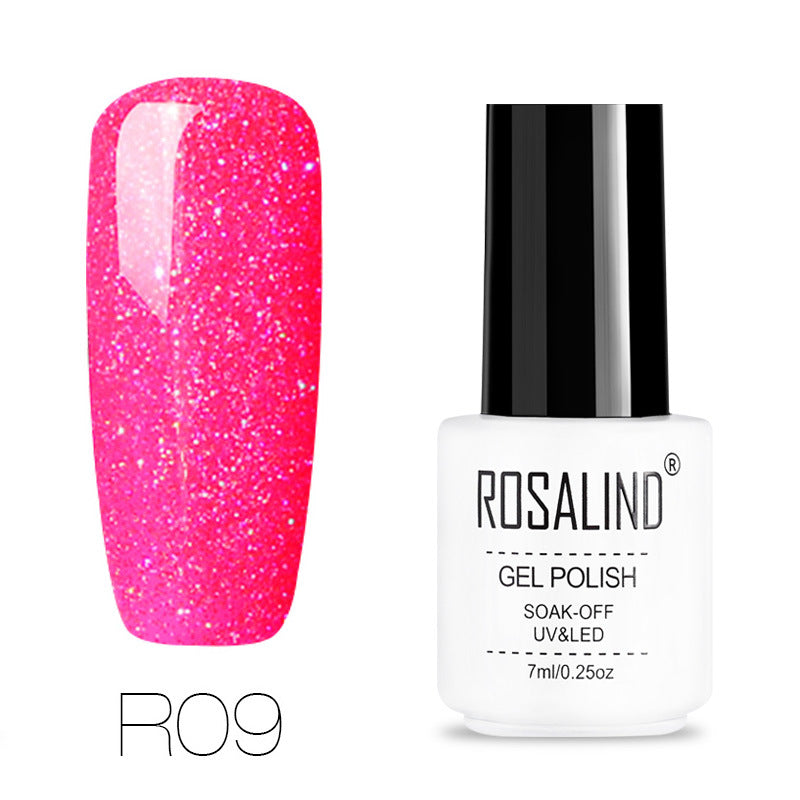ROSALIND Nail Gel with Starry Rainbow Effects (29 Colors)