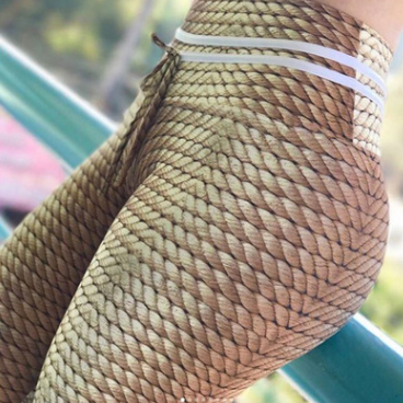 Rope Style Printed Yoga and Leggings Pants