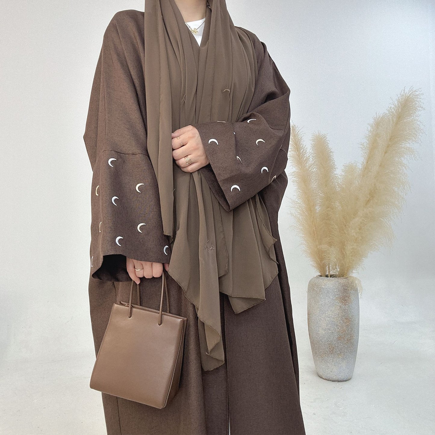 Elegant Embroidered Cardigan Robe from Turkey & Dubai