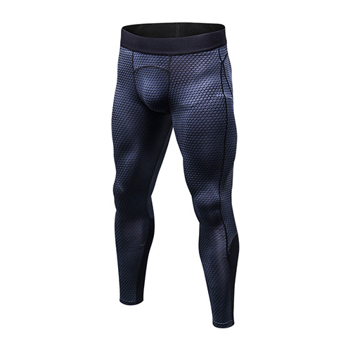 Men's 3D Printed Quick-Dry Fitness Running Pants