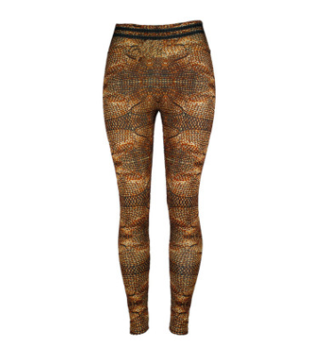 Rope Style Printed Yoga and Leggings Pants