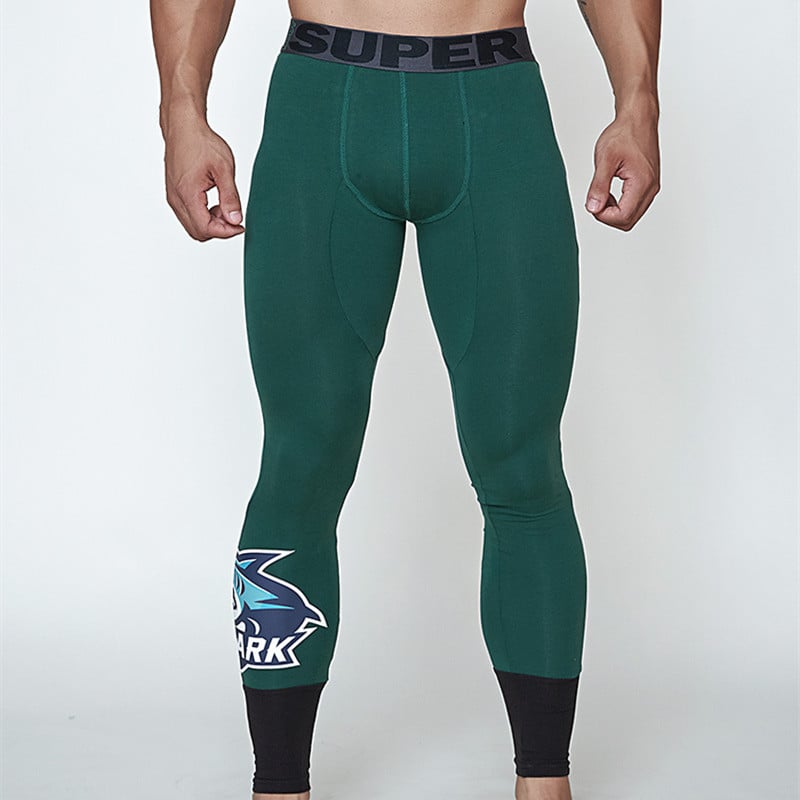 Men's Slim Fit Printed Thermal Fashion Pants