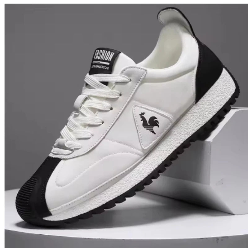 Men's Casual Running Sneakers Non-Slip Jogging Comfort Breathable Lace-up Sport Shoes Male's Outdoor Soft-soled footwear