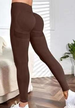 15 Color Seamless High-Waist Yoga Leggings for Women