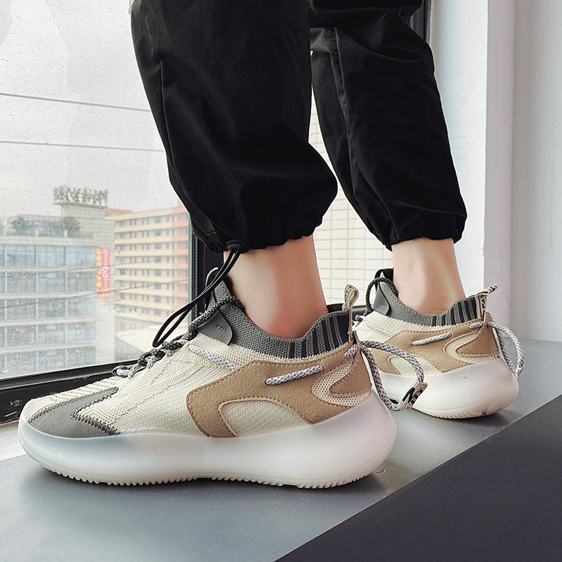 Men's Casual Mesh Sneakers - Versatile Breathable Dad Shoes