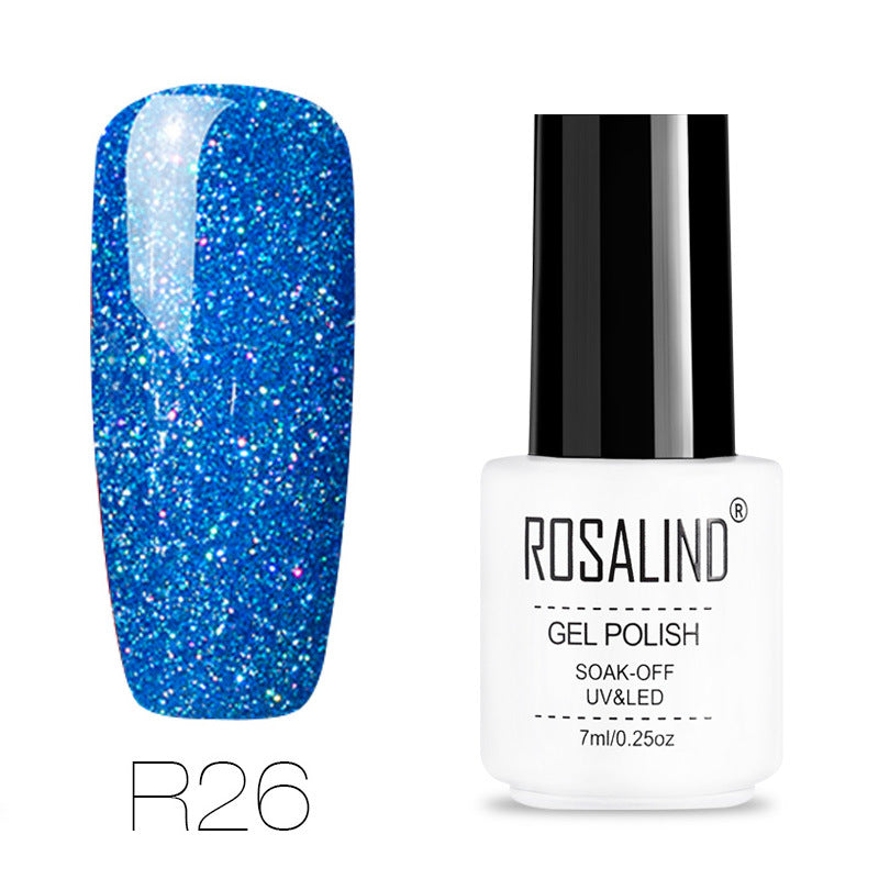 ROSALIND Nail Gel with Starry Rainbow Effects (29 Colors)