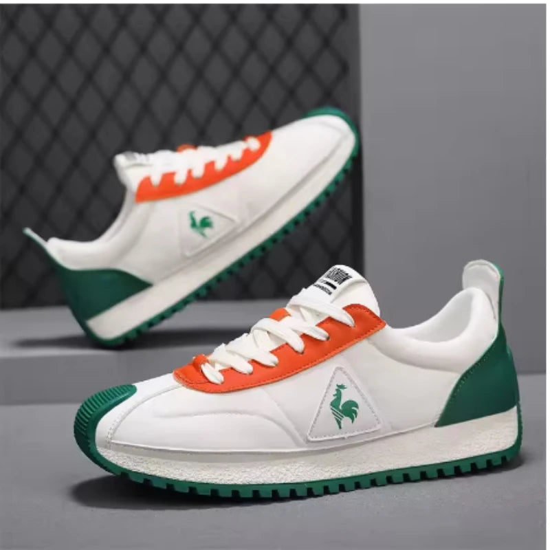 Men's Casual Running Sneakers Non-Slip Jogging Comfort Breathable Lace-up Sport Shoes Male's Outdoor Soft-soled footwear
