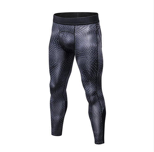 Men's 3D Printed Quick-Dry Fitness Running Pants