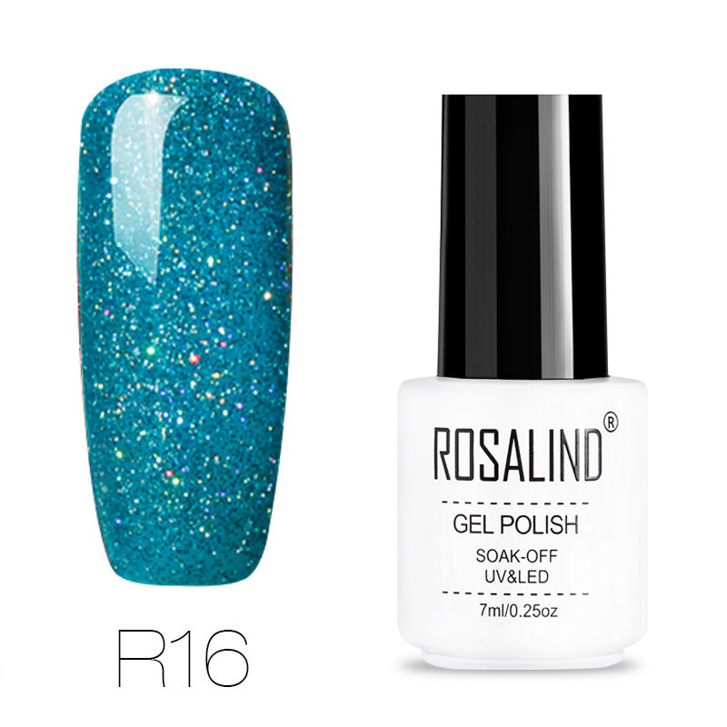 ROSALIND Nail Gel with Starry Rainbow Effects (29 Colors)