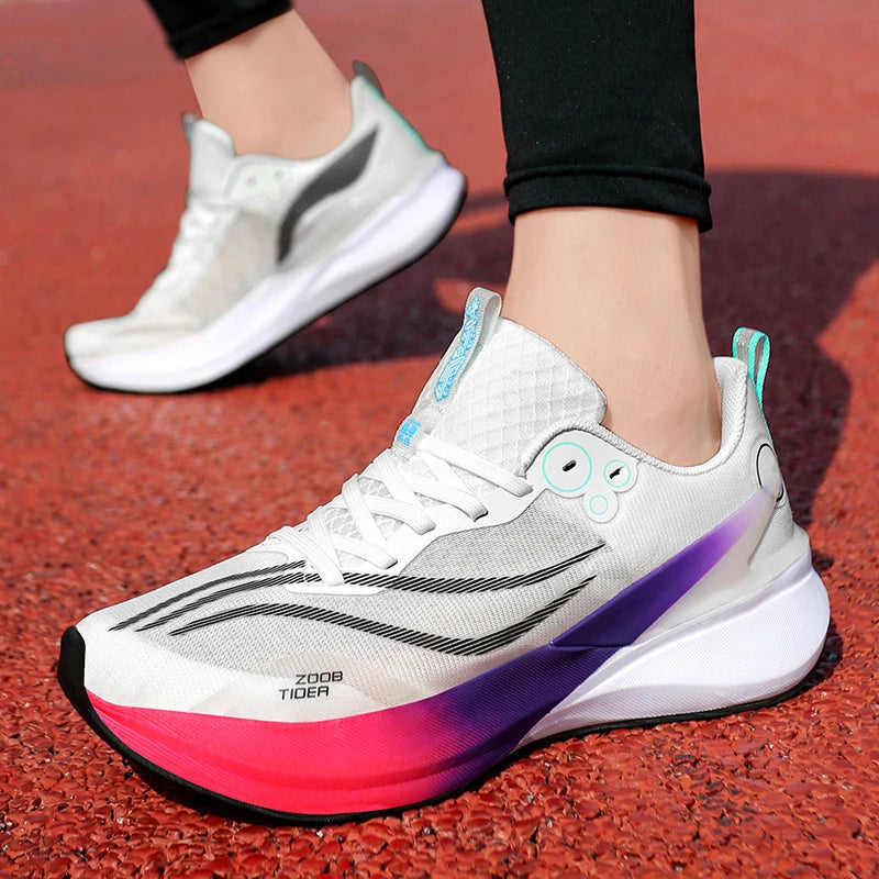 Running Shoes Men Training Speciality Marathon Sports Breathable Lightweight Women's Comfortable Nonskid Leisure Sneakers