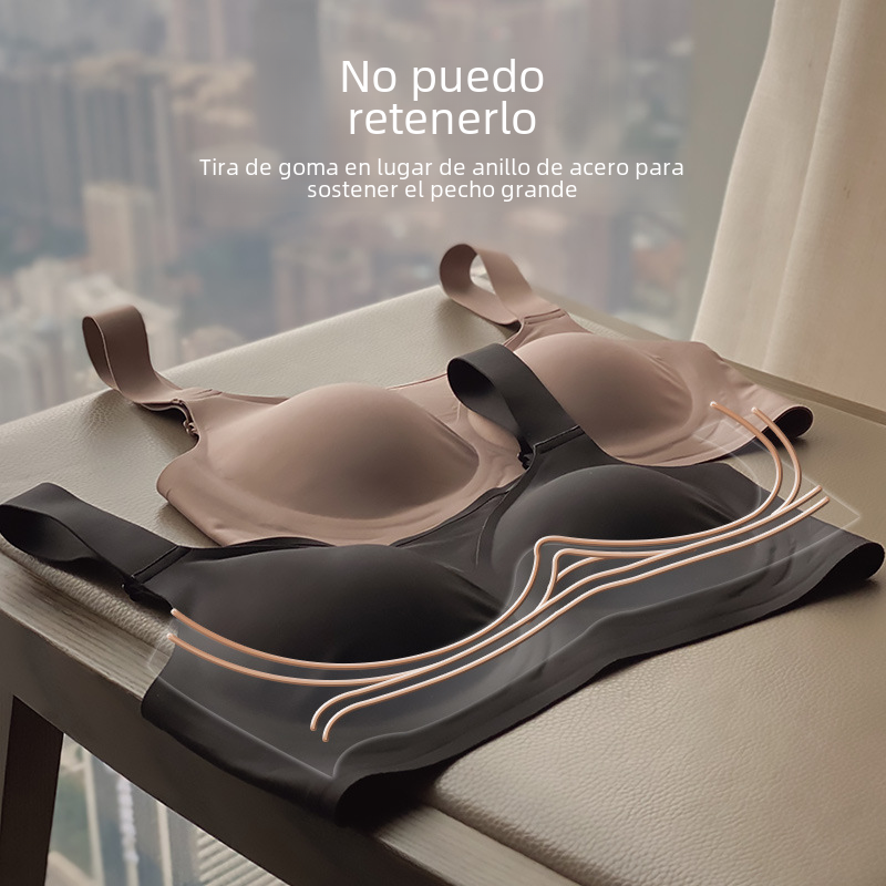 New Mesh Strapless Bra for Larger Busts (Plus Size)