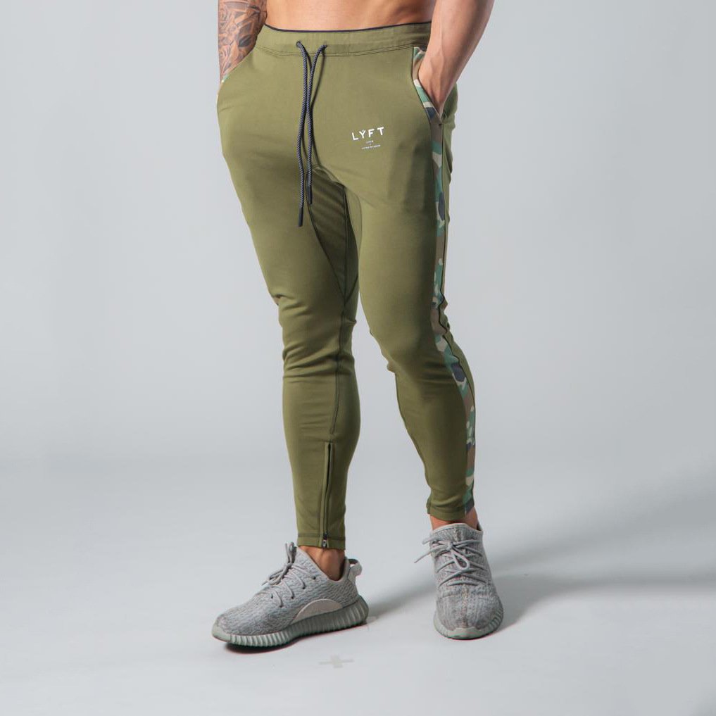 Men's Autumn Cotton Fitness Trousers for Running