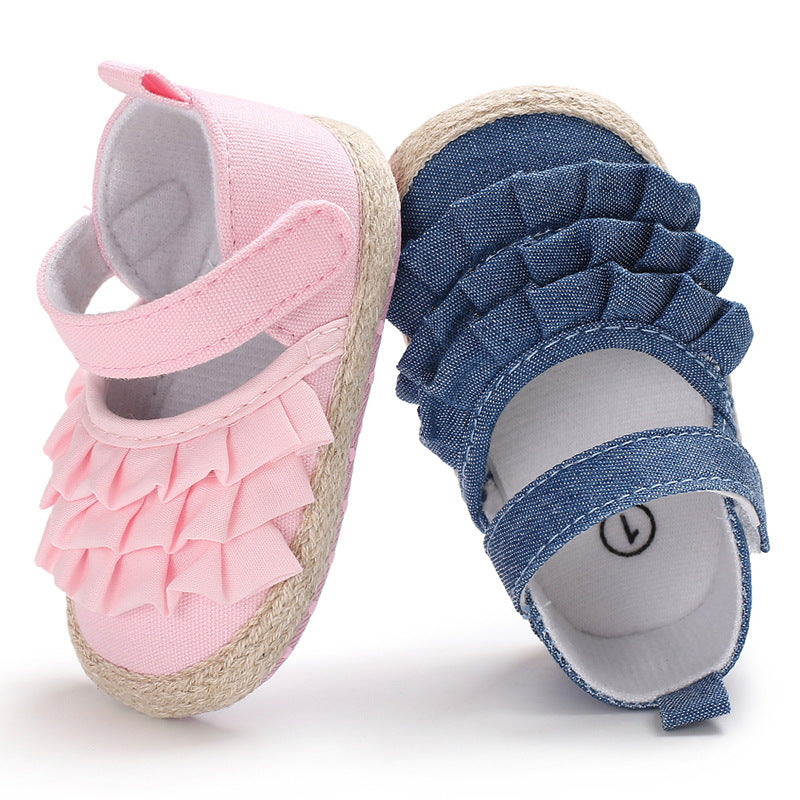 Soft Bottom Toddler Shoes for Baby Girls (0-1 Years)