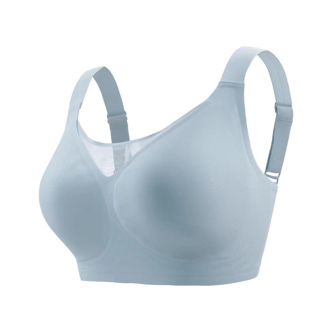 New Mesh Strapless Bra for Larger Busts (Plus Size)