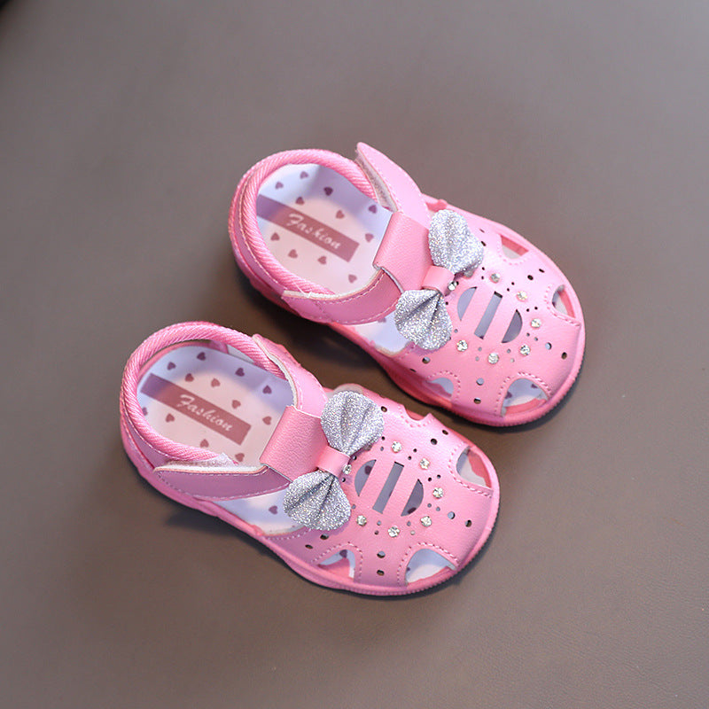 Summer Soft Sole Baby Walking Shoes for Girls (0-2Y)