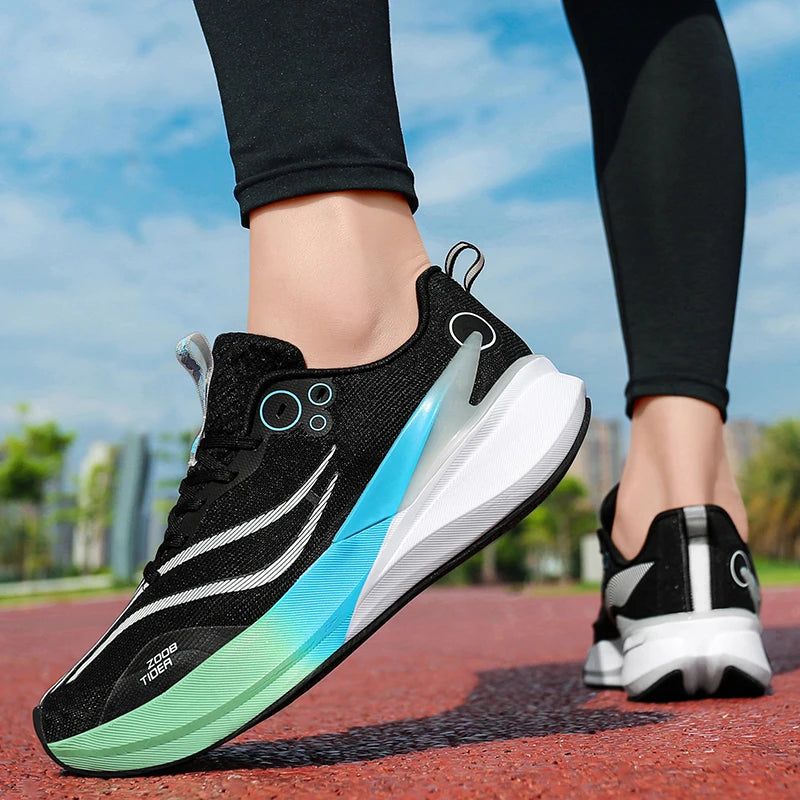Running Shoes Men Training Speciality Marathon Sports Breathable Lightweight Women's Comfortable Nonskid Leisure Sneakers
