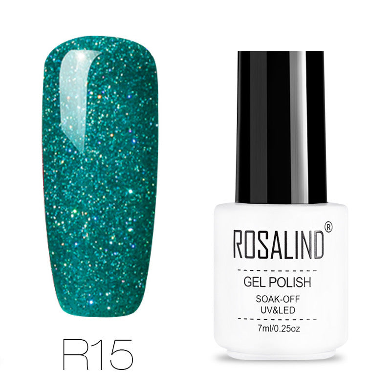 ROSALIND Nail Gel with Starry Rainbow Effects (29 Colors)