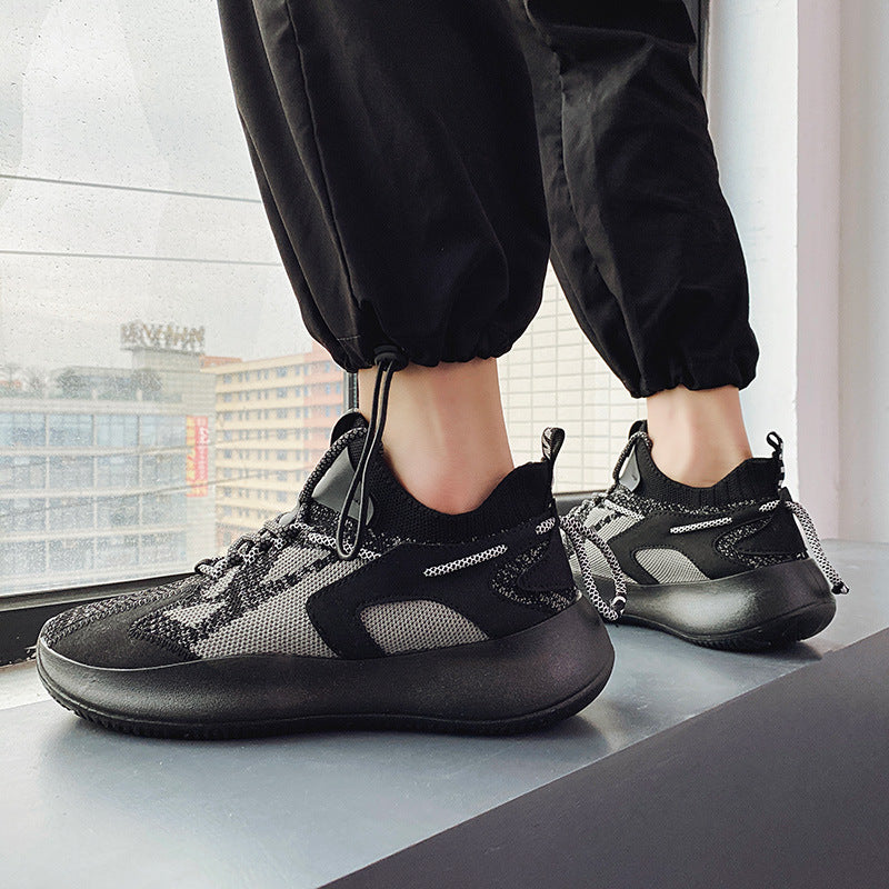 Men's Casual Mesh Sneakers - Versatile Breathable Dad Shoes