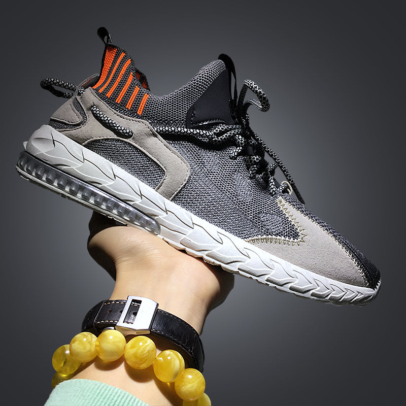 Men's Breathable Knit Sports Running Shoes (Casual)