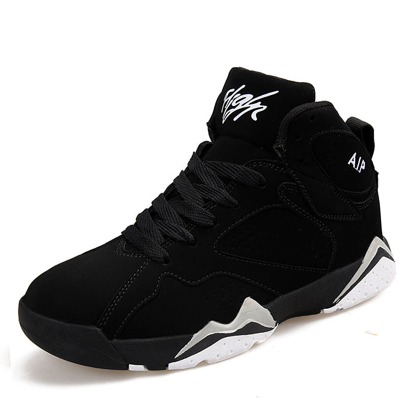 Men's High-Top Basketball Shoes for Couples and Teens