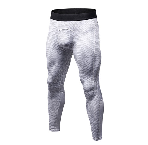 Men's 3D Printed Quick-Dry Fitness Running Pants
