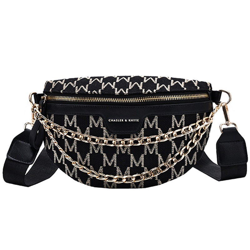 Fashionable Chain Crossbody Bag for Women