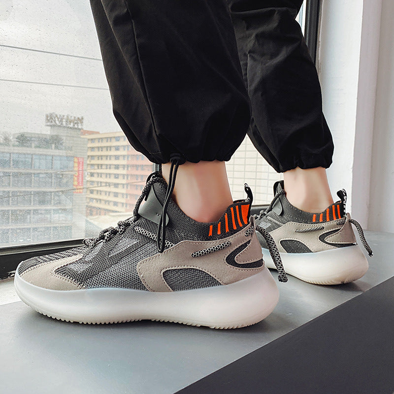 Men's Casual Mesh Sneakers - Versatile Breathable Dad Shoes