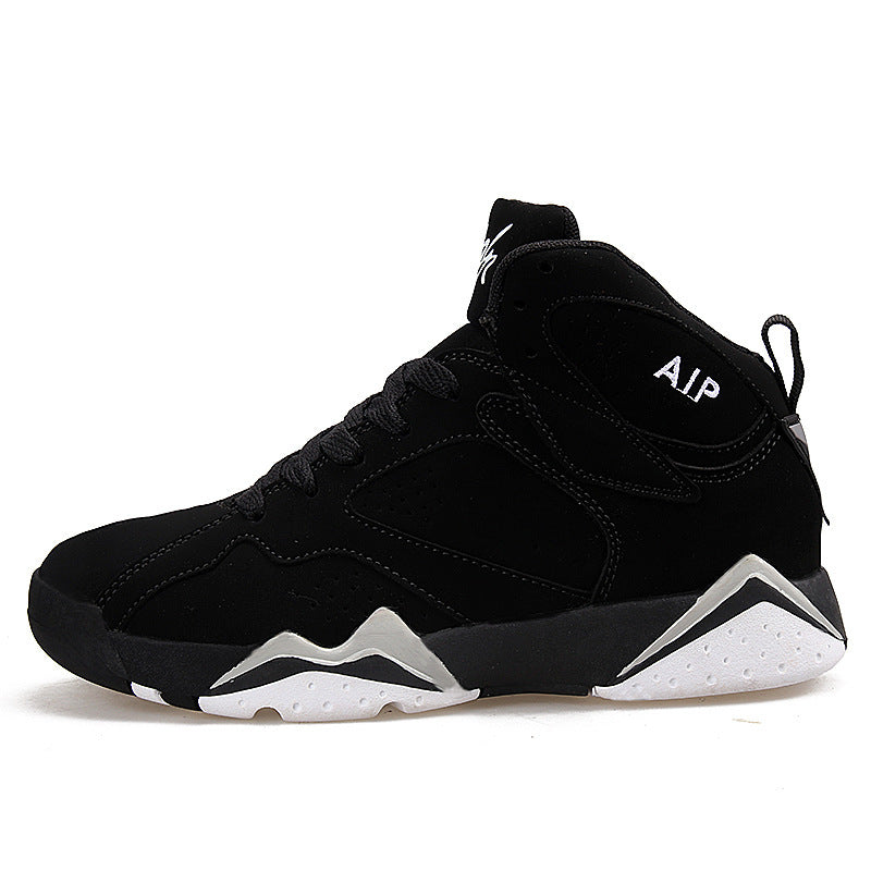 Men's High-Top Basketball Shoes for Couples and Teens