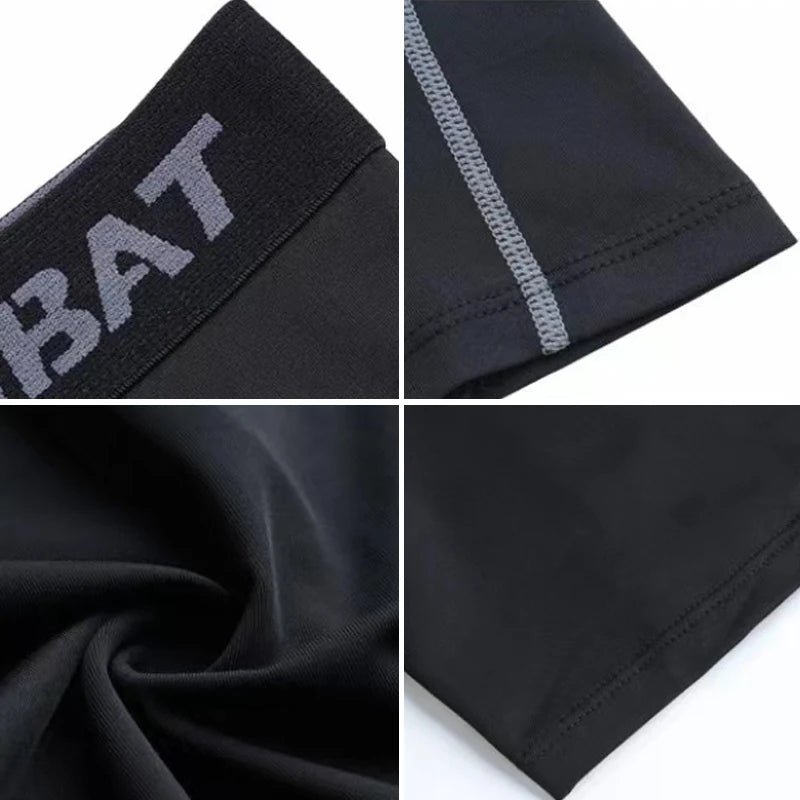 Mens Compression Pants Tights Cool Dry Leggings  Male Sports Baselayer Running Tights Athletic Workout Active Shorts