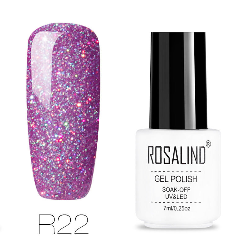 ROSALIND Nail Gel with Starry Rainbow Effects (29 Colors)