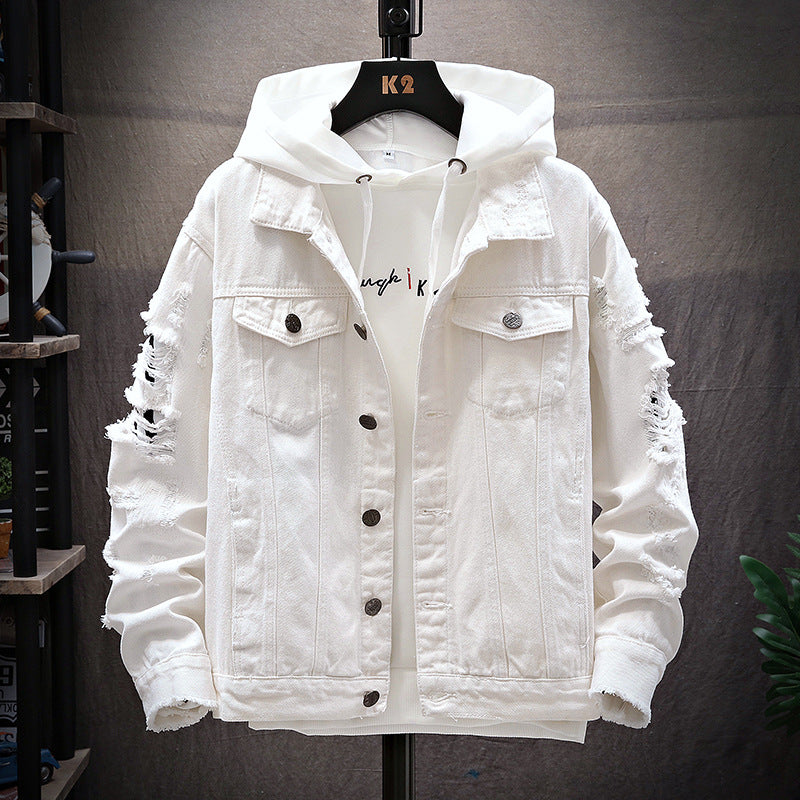 2019 Autumn Korean Style Men's Denim Jacket (Couple)