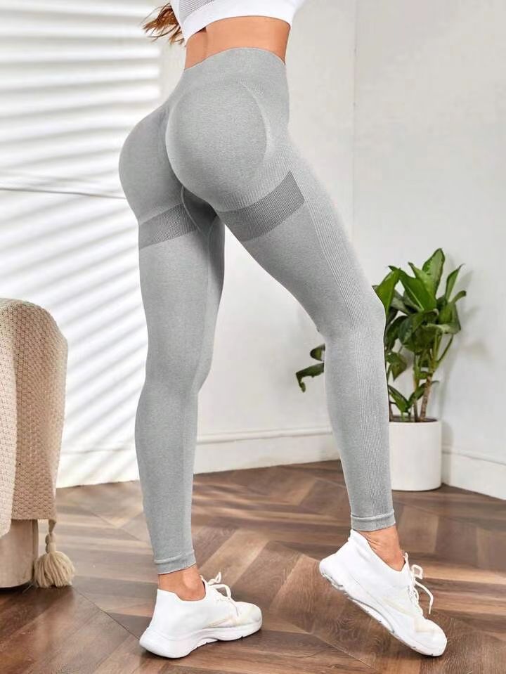 15 Color Seamless High-Waist Yoga Leggings for Women