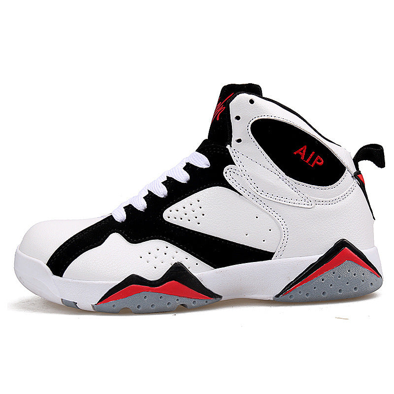 Men's High-Top Basketball Shoes for Couples and Teens
