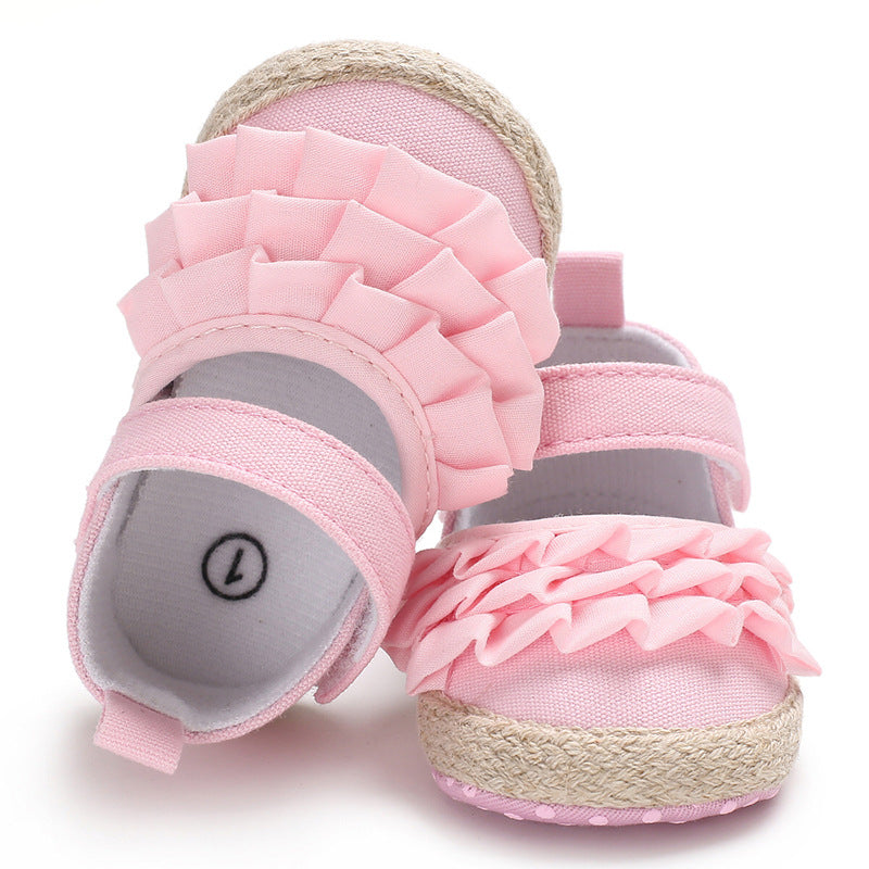 Soft Bottom Toddler Shoes for Baby Girls (0-1 Years)