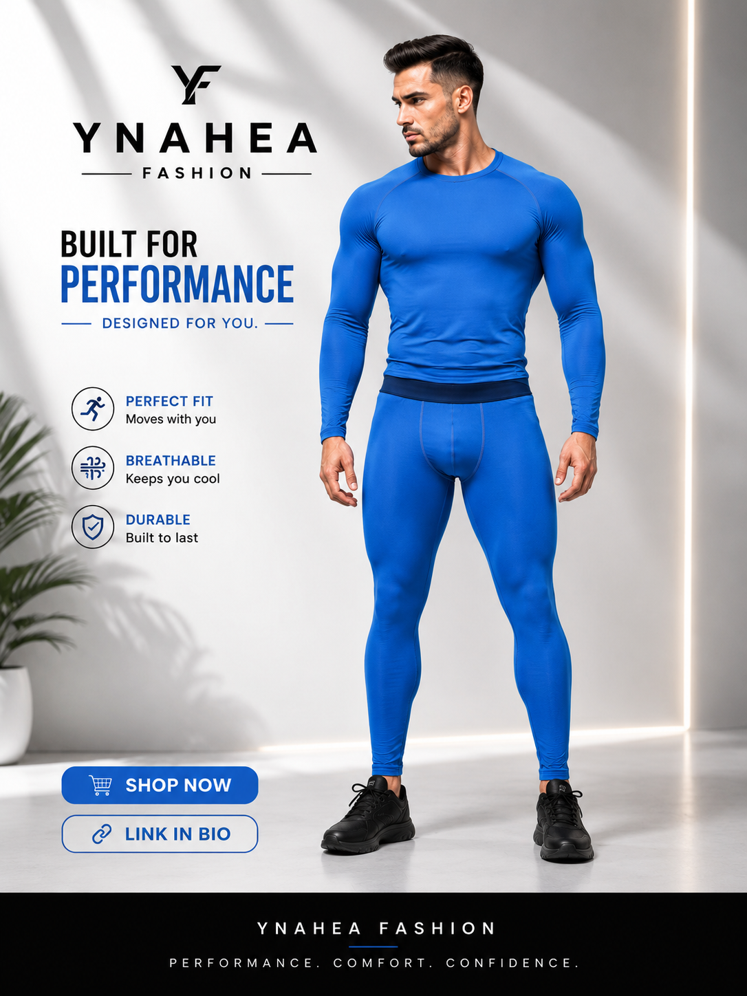 Compression Cool Dry Sports Tights for Active Wear