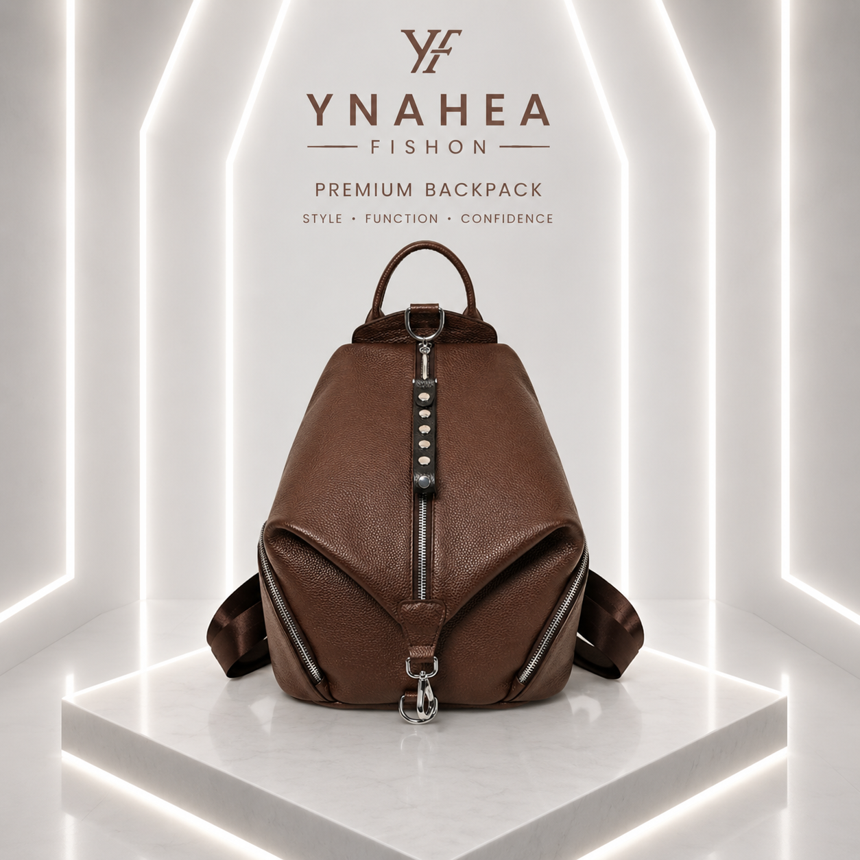 Geneva Women's Anti-Theft Leather Bag