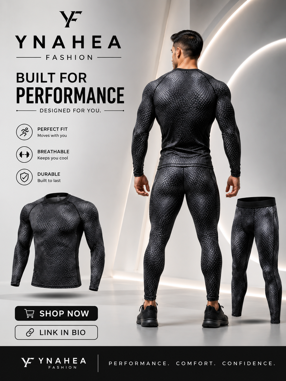 Compression Cool Dry Sports Tights for Active Wear