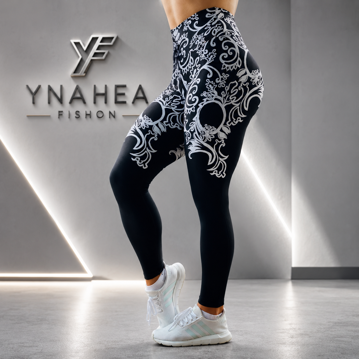 Printed Sports Leggings for Women - Stretch Yoga Pants