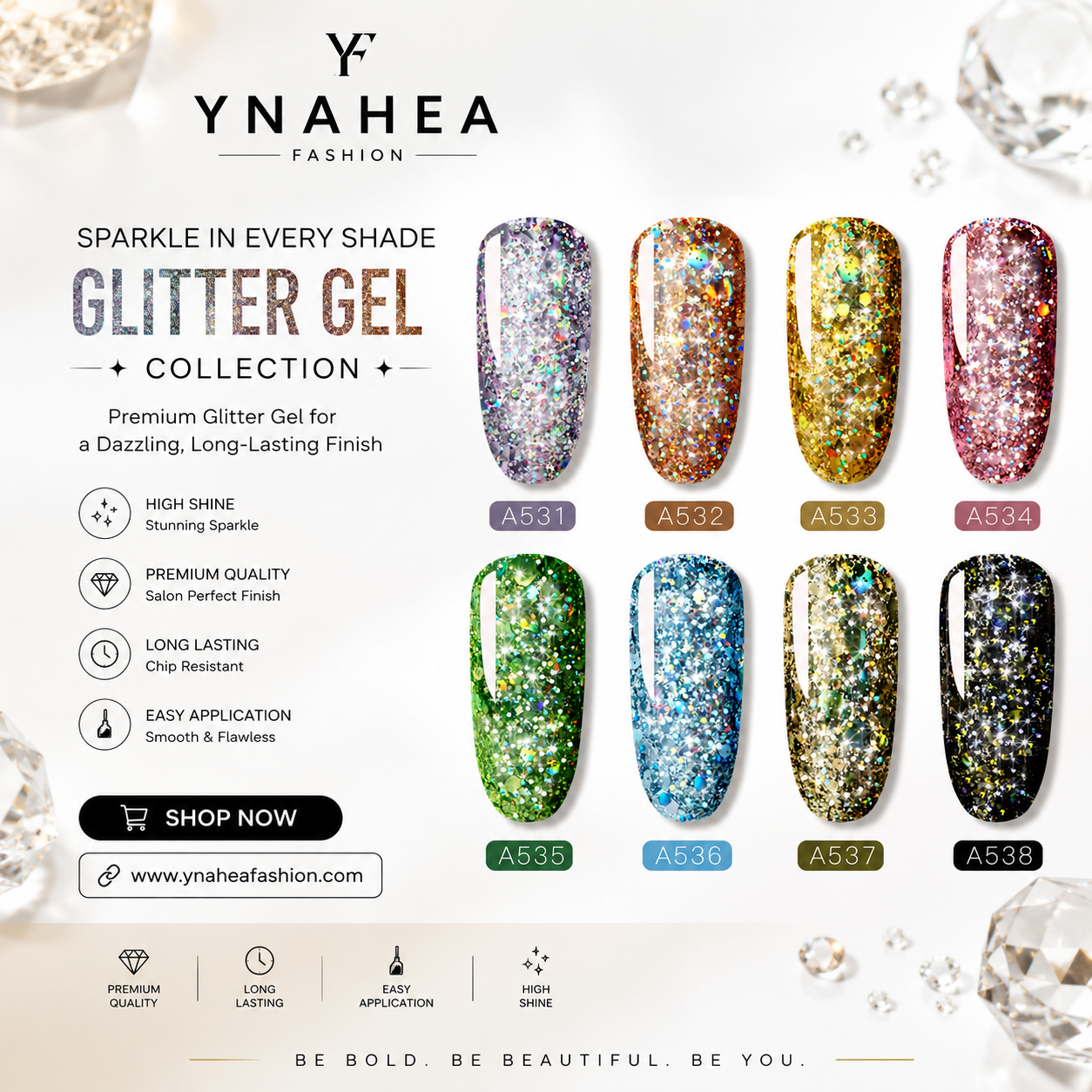 Diamond Gel Nail Polish - New UV Color Gel