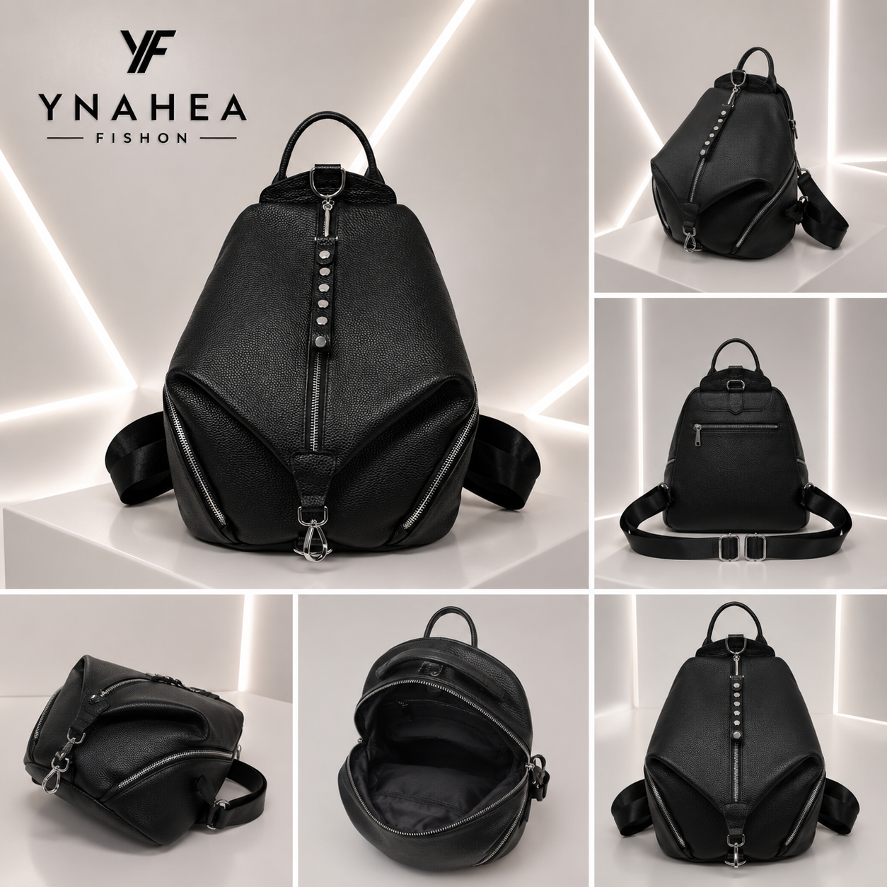 Geneva Women's Anti-Theft Leather Bag